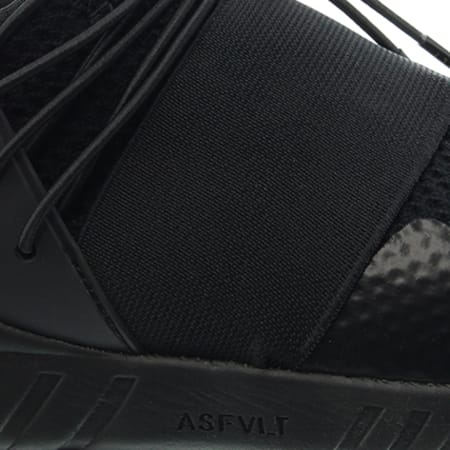 Asfvlt Sneakers - Baskets Area Mid Evolution Twist Black Knit