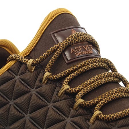 Asfvlt Sneakers - Baskets Speed Socks Mustang Caramel