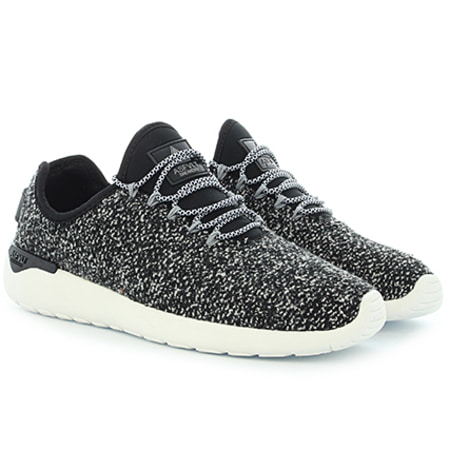 Asfvlt Sneakers - Baskets Speed Socks Black Grey Wool