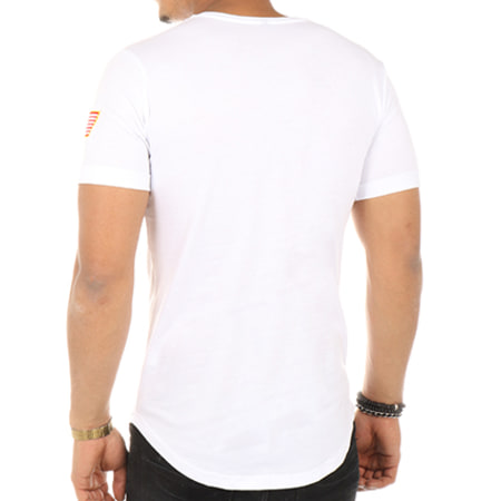 NASA - Tee Shirt Oversize Patch Brodé Insignia Blanc