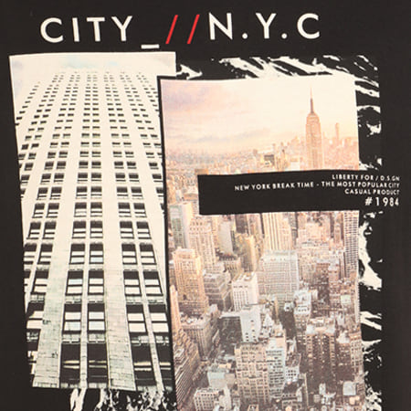 Crossby - Tee Shirt Scott NYC Noir