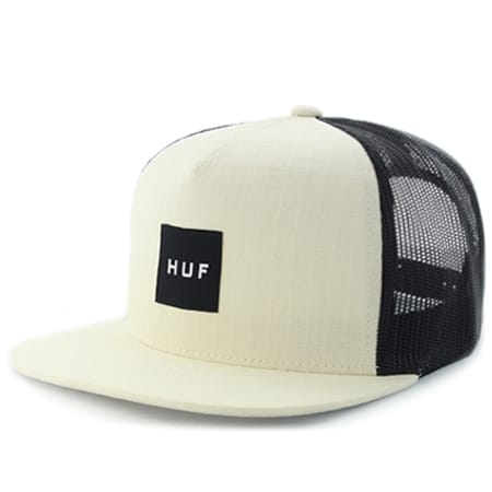 HUF - Casquette Trucker Box Logo Crème