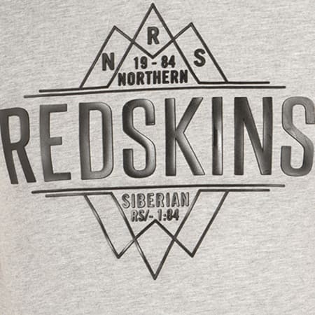 Redskins - Tee Shirt Bims Calder Gris Clair Chiné
