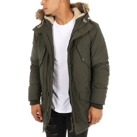 Jack And Jones Parka Fourrure Arctic Vert Kaki LaBoutiqueOfficielle