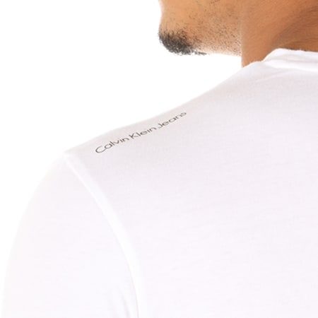 Calvin Klein - Tee Shirt Poche Typair Blanc