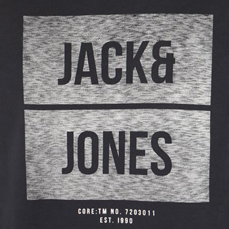 Jack And Jones - Sweat Crewneck Bak Bleu Marine