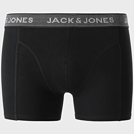 Jack And Jones - Lot De 3 Boxers Waistband Noos Noir