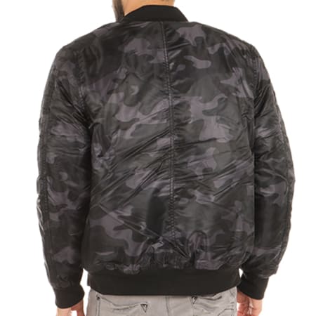 South Pole - Bomber 17321-5102 Gris Anthracite Camouflage 