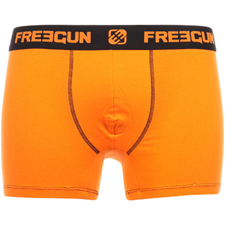 Freegun - Boxer Mono Orange Noir