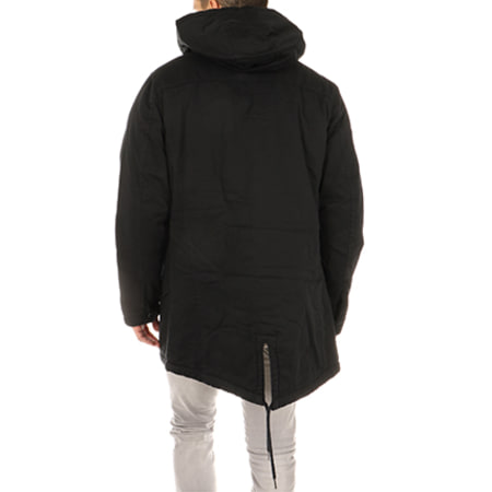 Only And Sons - Parka Anza Teddy Noir