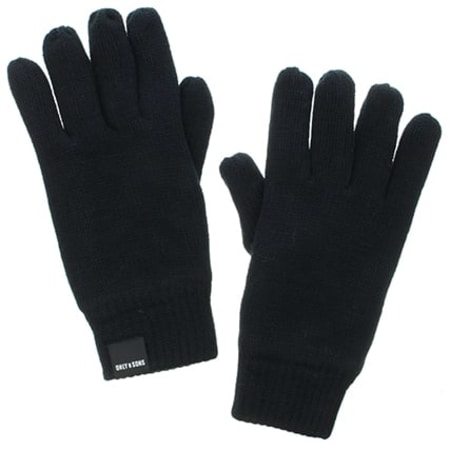 Only And Sons - Gants Classic Noir
