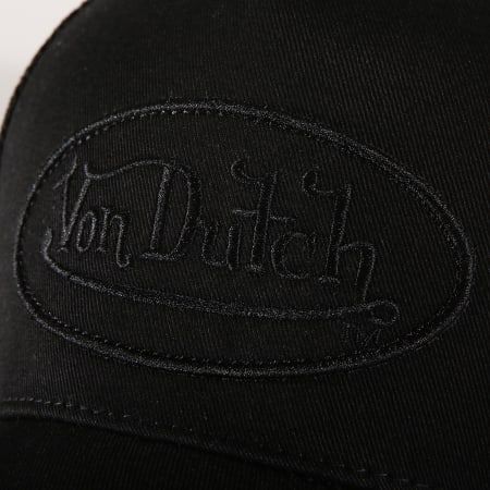 Von Dutch - Casquette Trucker Fitted Vertigo Noir