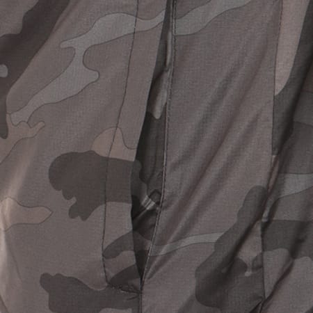 Brave Soul - Veste Department Gris Anthracite Camouflage