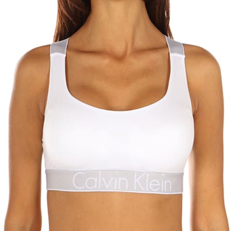 Calvin Klein - Brassière Femme Bralette Blanc