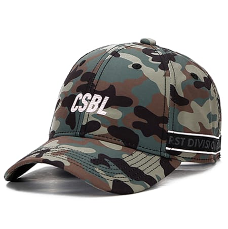 Cayler And Sons - Casquette First Division Vert Kaki Camouflage