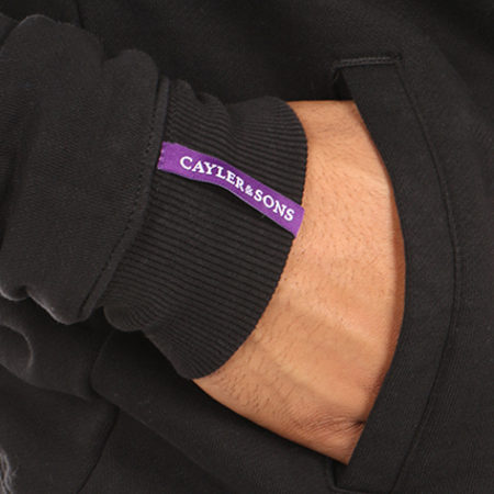 Cayler And Sons - Sweat Capuche Purple Swag Noir