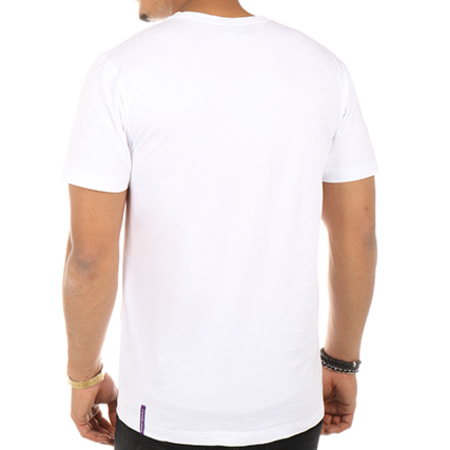 Cayler And Sons - Tee Shirt Purple Swag Blanc