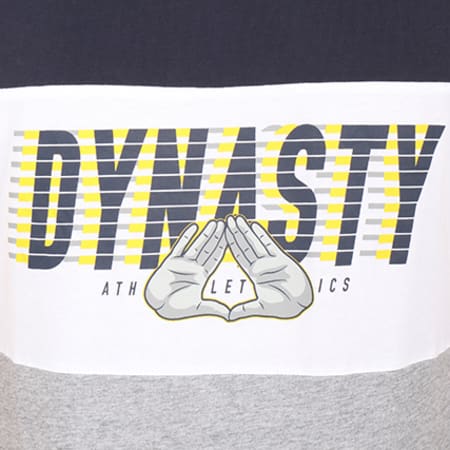 Cayler And Sons - Tee Shirt Dynasty Athletics Bleu Marine Gris Chiné