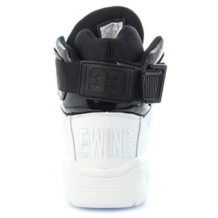 Ewing Athletics - Baskets Ewing 33 HI White Black