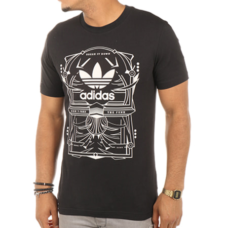Adidas Originals - Tee Shirt Rectangle 3 BP6146 Noir