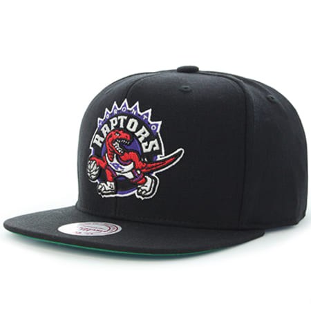 Mitchell and Ness - Casquette Snapback Wool Solid 2 Toronto Raptor Noir