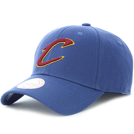 Mitchell and Ness - Casquette Low Pro Cleveland Cavaliers Bleu