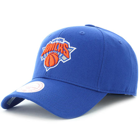 Mitchell and Ness - Casquette Low Pro New York Knicks Bleu Roi
