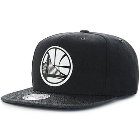 Mitchell and Ness - Casquette Snapback Ultimate Golden State Warriors Noir Blanc