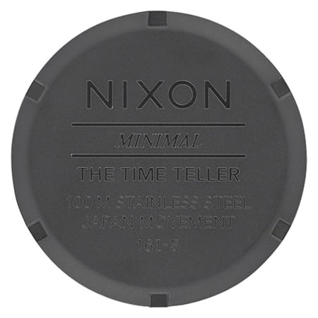 Nixon - Montre Time Teller All Black Slate