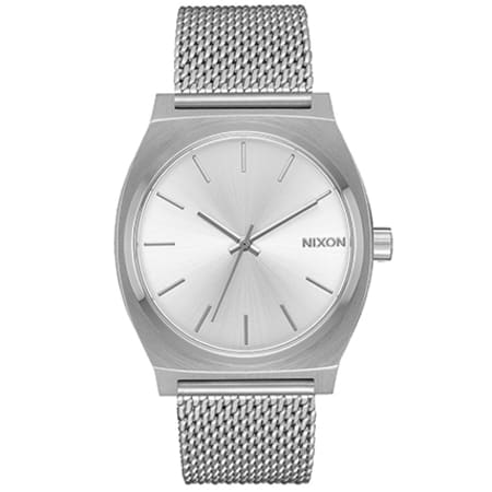 Nixon - Montre Femme Time Teller Milanese All Silver