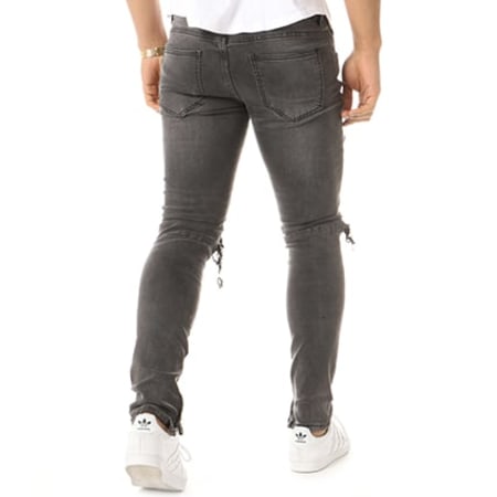 Sixth June - Jean Skinny M2873HDE Gris Anthracite 