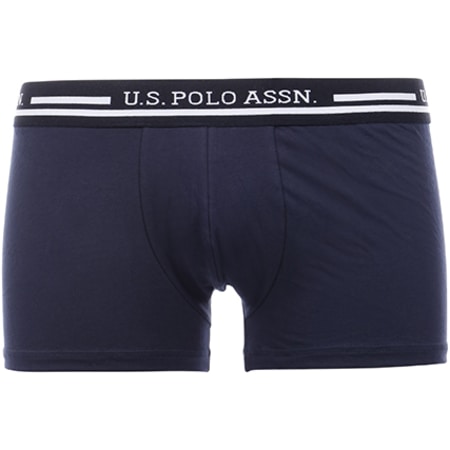 US Polo ASSN - Lot De 2 Boxers Basic USPA Bleu Marine