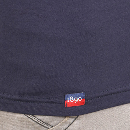 US Polo ASSN - Lot De 2 Tee Shirts Basic V-Neck Bleu Marine