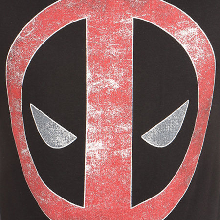 Deadpool - Tee Shirt Logo Millar Noir