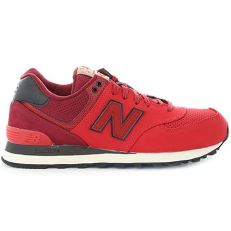 New Balance - Baskets Classics 574 Gum Pack Red