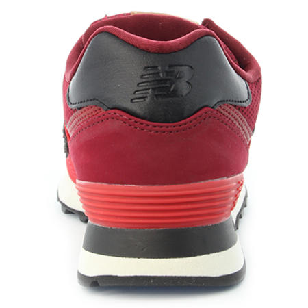 New Balance - Baskets Classics 574 Gum Pack Red