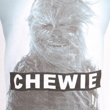 Star Wars - Tee Shirt Chewie Blanc