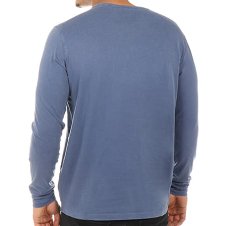 US Polo ASSN - Tee Shirt Manches Longues Uspa Bleu Marine