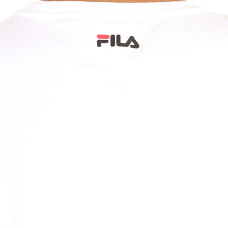 Fila - Tee Shirt Botan 681869 Blanc Noir