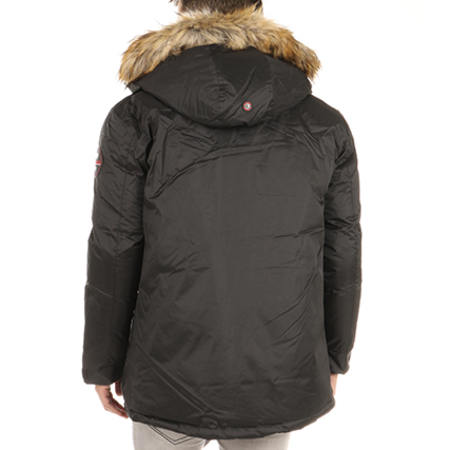 Geographical Norway - Parka  Fourrure Chapala Noir