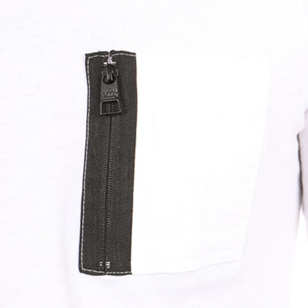 MZ72 - Tee Shirt Manches Longues Tocamou Blanc