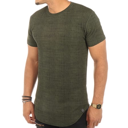 Uniplay - Tee Shirt Oversize PM681 Vert Kaki 