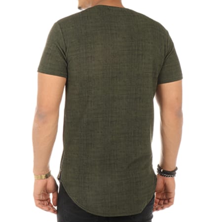 Uniplay - Tee Shirt Oversize PM681 Vert Kaki 