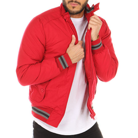 Crossby - Blouson Paddy Rouge