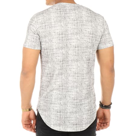 Uniplay - Tee Shirt Oversize PM681 Gris Chiné