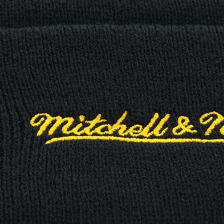 Mitchell and Ness - Bonnet Logo Cuff NBA Los Angeles Lakers Noir