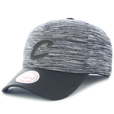 Mitchell and Ness - Casquette INTL065 Cleveland Cavaliers Gris Chiné Bleu Marine