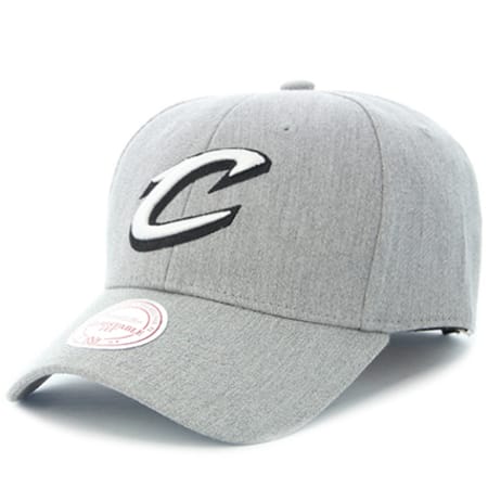Mitchell and Ness - Casquette Team Logo Pro Cleveland Cavaliers Gris 