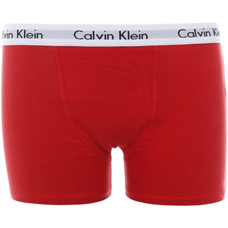 Calvin Klein - Lot De 2 Boxers Enfant Modern Cotton Bleu Marine Rouge