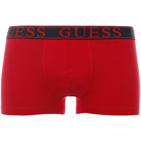 Guess - Boxer Cotton Stretch Rouge